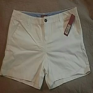 White Cotton Short